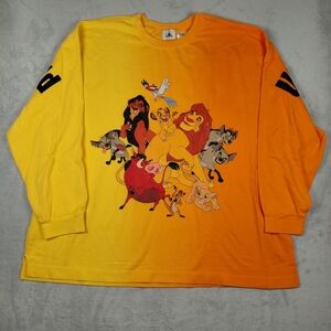Disney Spirit Jersey, Lion King Long Sleeve, XXXL